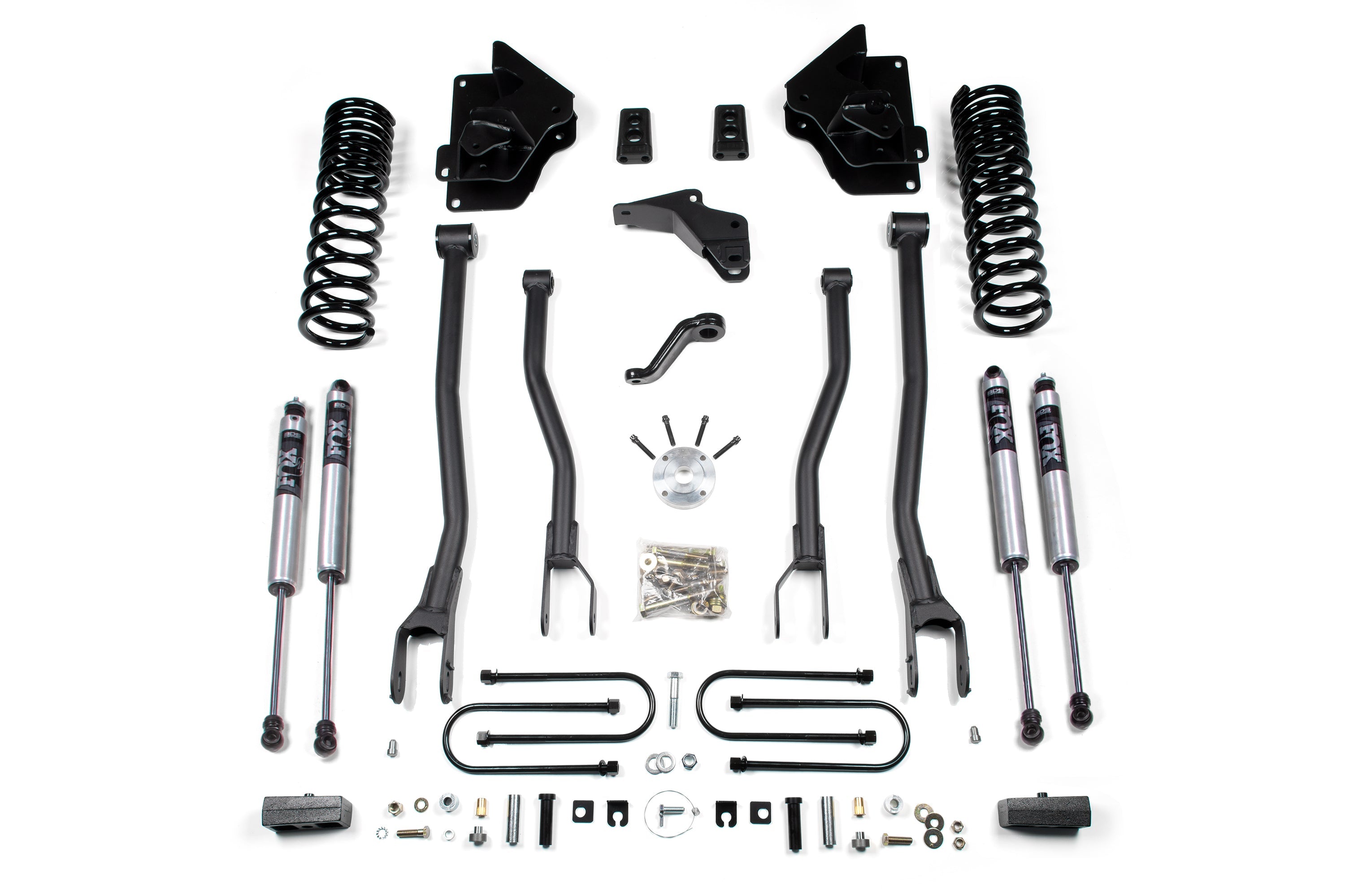 4 Inch Lift Kit w/ 4-Link | Ram 3500 (13-18) 4WD | Gas -2