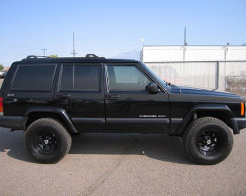 Jeep Cherokee XJ 3" Lift Kit w/ 3" Leaf Packs 1984 - 2001 -4