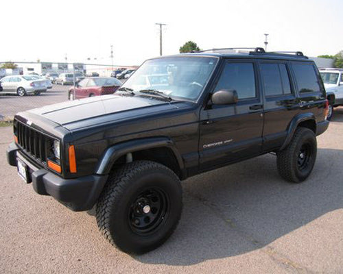 Jeep Cherokee XJ 3" Lift Kit w/ 3" Leaf Packs 1984 - 2001 -2
