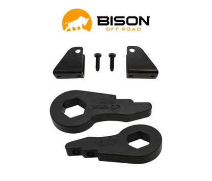 Bison Off Road 2.5'' Front Leveling Kit Torsion Key GM 2500/3500 Truck SUV 00-11