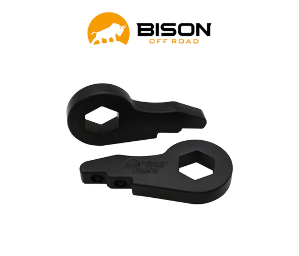 Bison Off Road 2.5'' Front Leveling Kit Torsion Key GM 2500/3500 Truck SUV 00-11