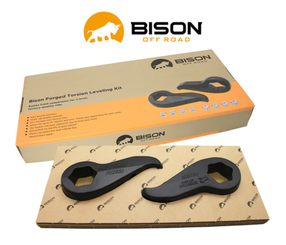 Bison Off Road Leveling Kit 1.5-2.5" W/Torsion Key Silverado/Sierra 2500HD 11-19