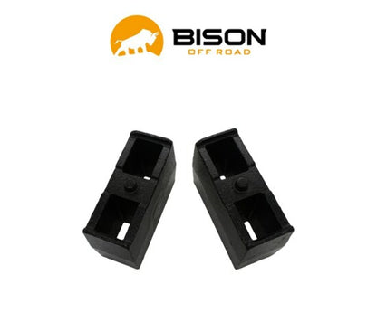 Bison Off Road 4" Rear Block Kit For SILVERADO/SIERRA 1500 2014-2024