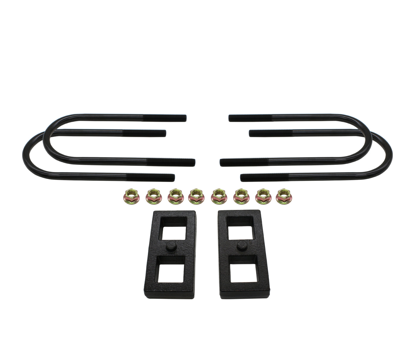 Bison Off Road 2" Rear Block Kit for GM '88-98 1500, '00-10 2500/3500 8-Lug img3