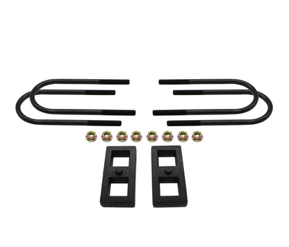 Bison Off Road 1'' Cast Rear Block Kit GM Silverado Sierra 2500 HD 2011-2024 img1