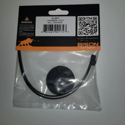 Bison Off Road YAK! Universal Light Tube Mount Kit, 1 Light Mount