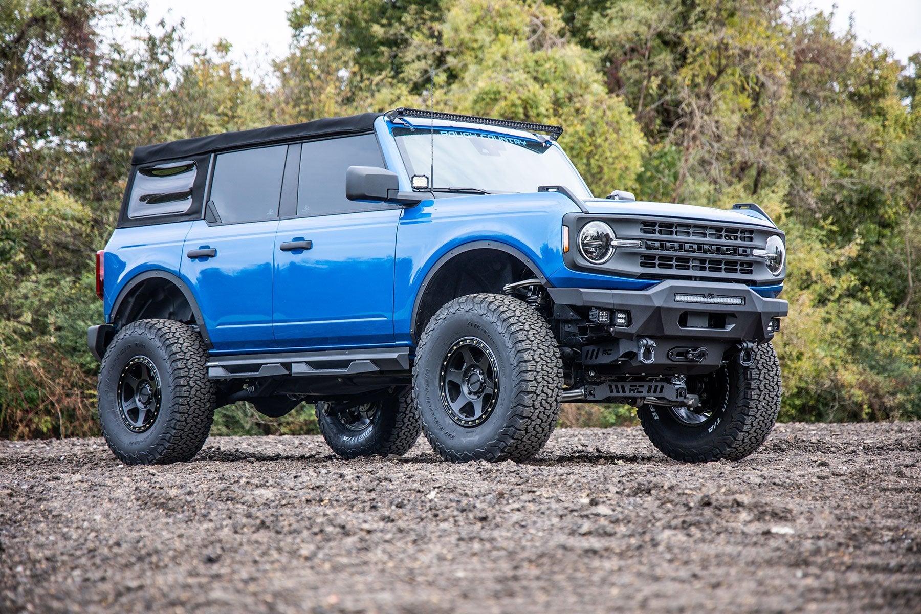 Rough Country 5" Lift Kit M1R Reservoir for Ford Bronco 4wd 21-25 41540