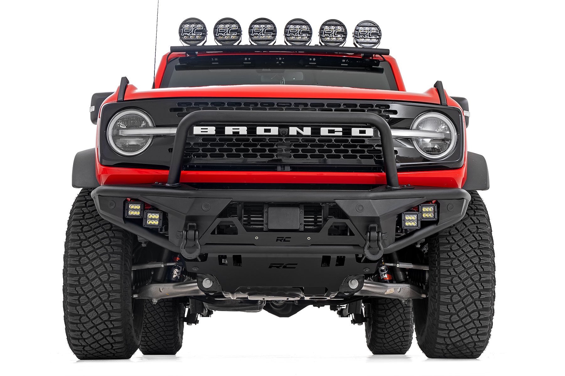 Rough Country Front Bumper Tubular Ford Bronco 21-23 51200A