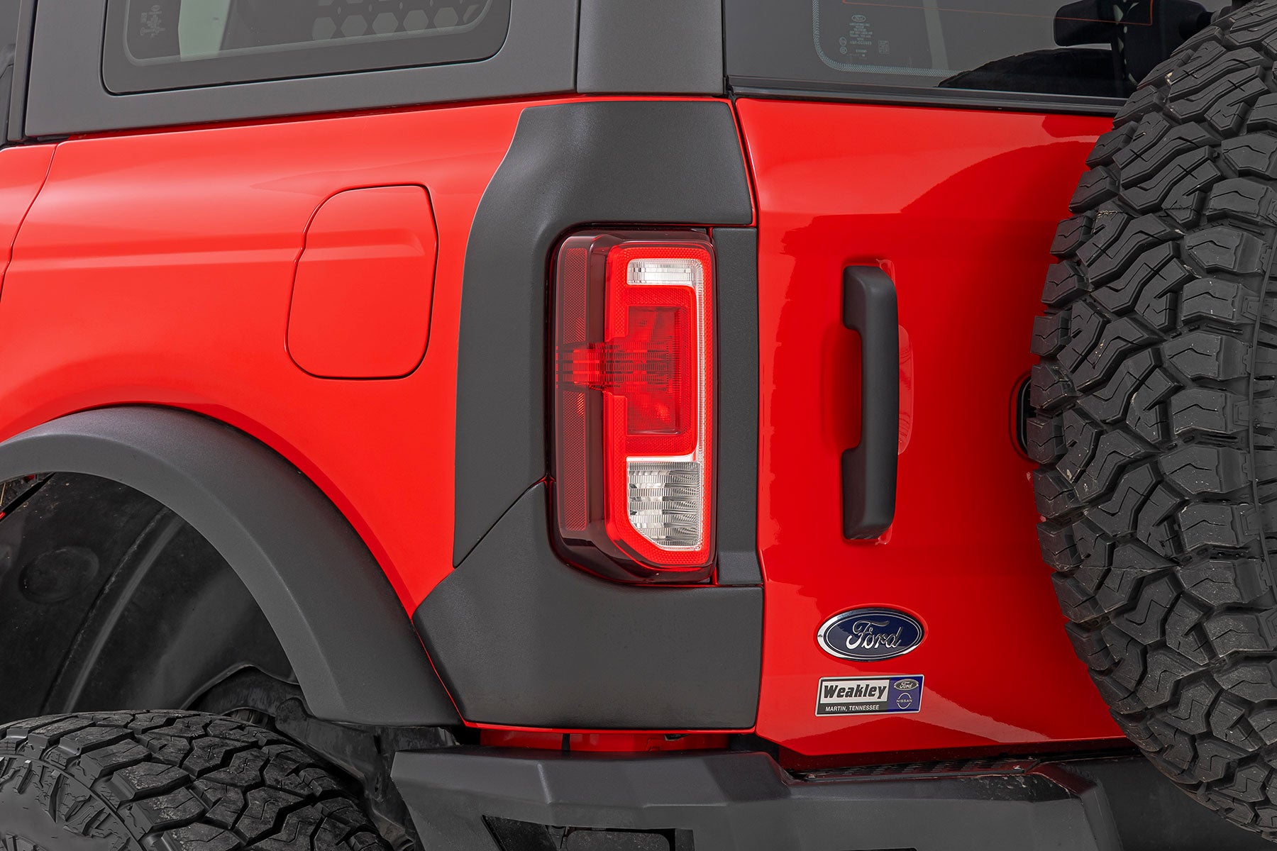 Rough Country Trail Cladding Rear Corners for Ford Bronco 4WD 2021-2024 TC13029