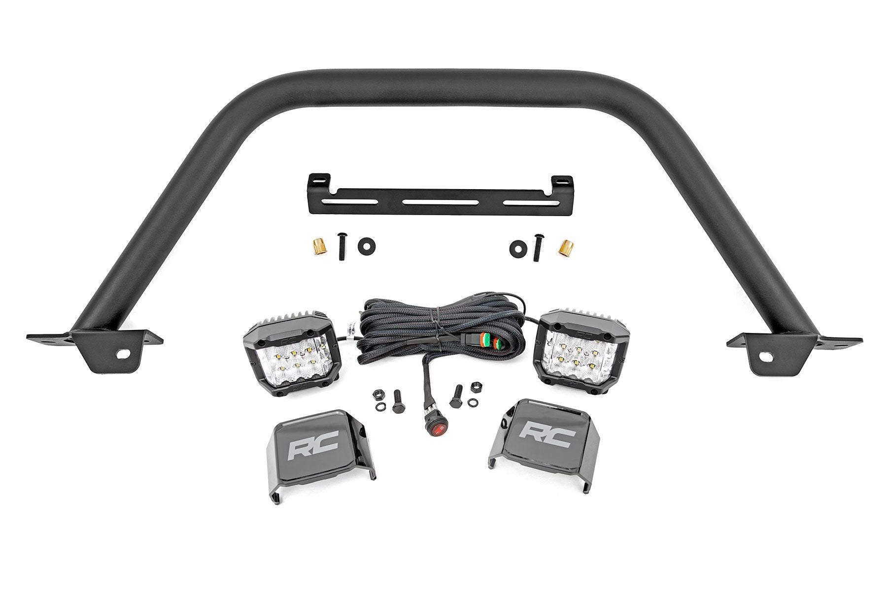 Safari Bar 3" OS Ram Pair Wide OE Modular Steel Ford Bronco 51114