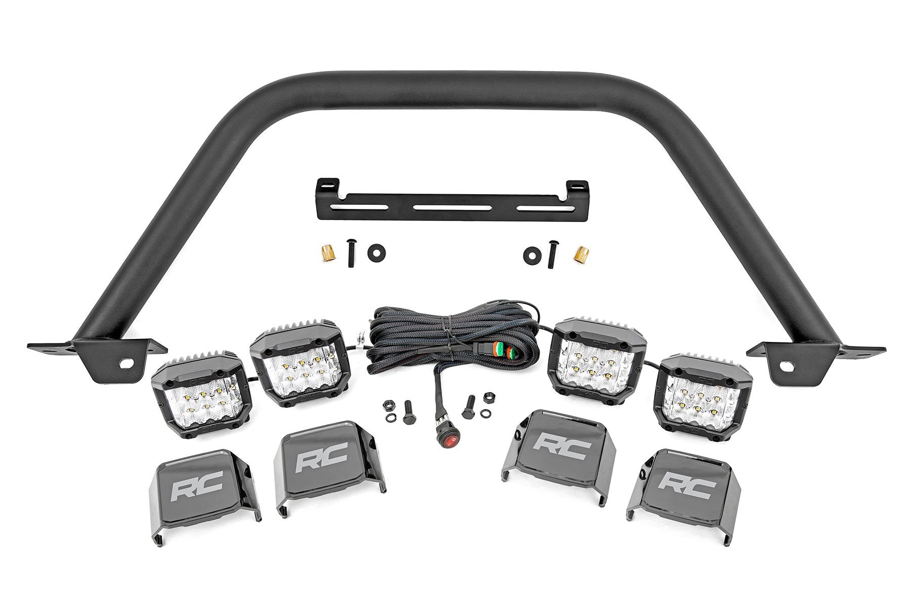 Safari Bar 3" OS Ram Quad Wide OE Modular Steel Ford Bronco 51115