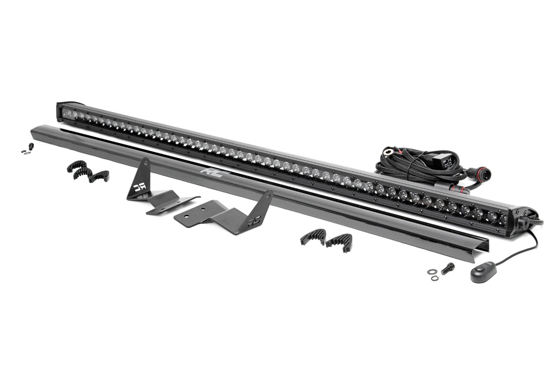 Rough Country LED Light 50" Black Series Single Row Ford Bronco 2021 71043