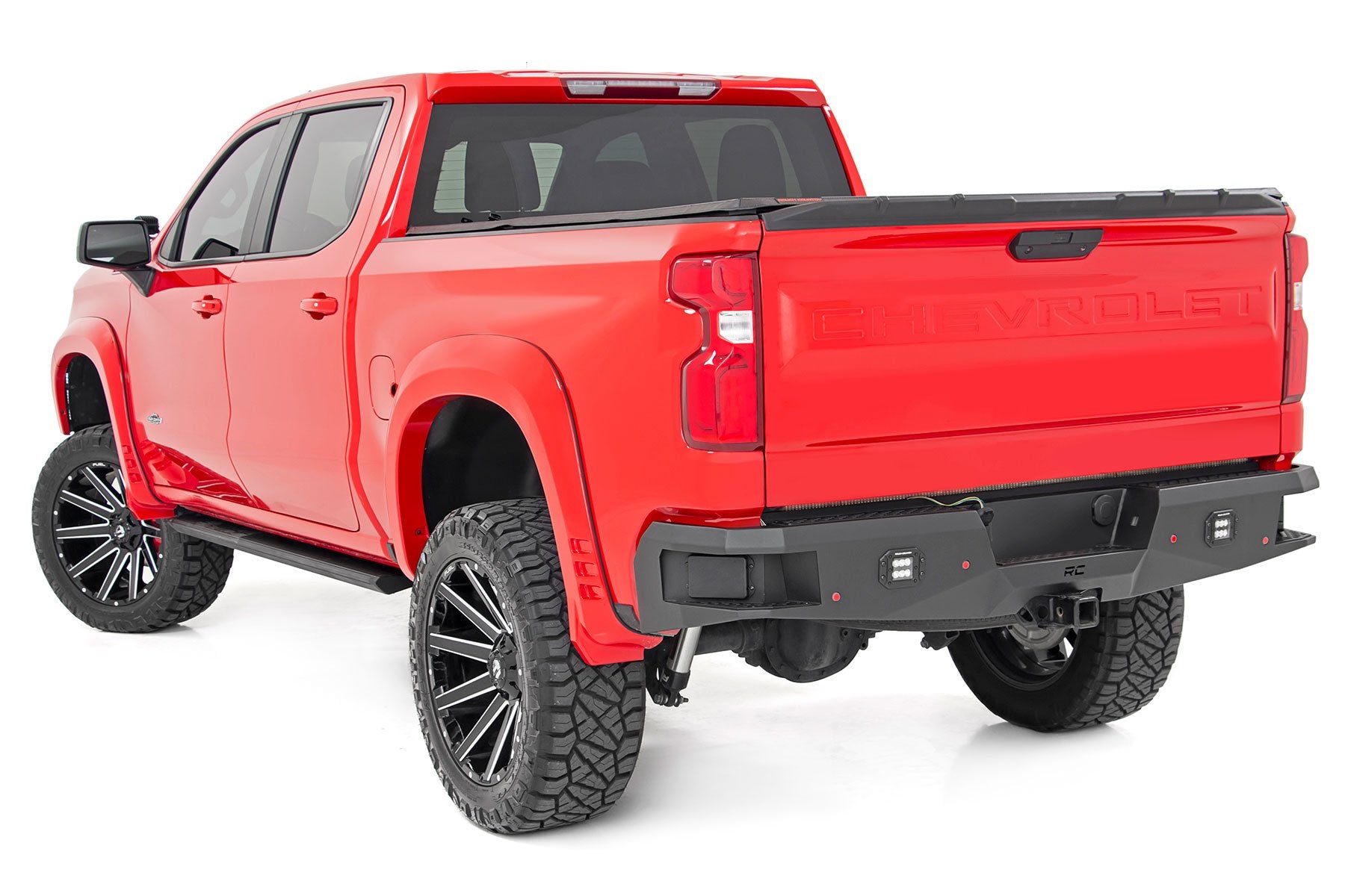 Rough Country SF1 Fender Flare Chevy Silverado 1500 19-25 White F-C319201A-GAZ