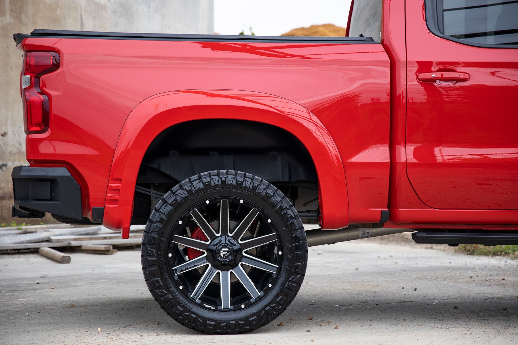 Rough Country Fender Flares SF1 GPA Graphite Chevy 1500 19-25 F-C319201A-GPA