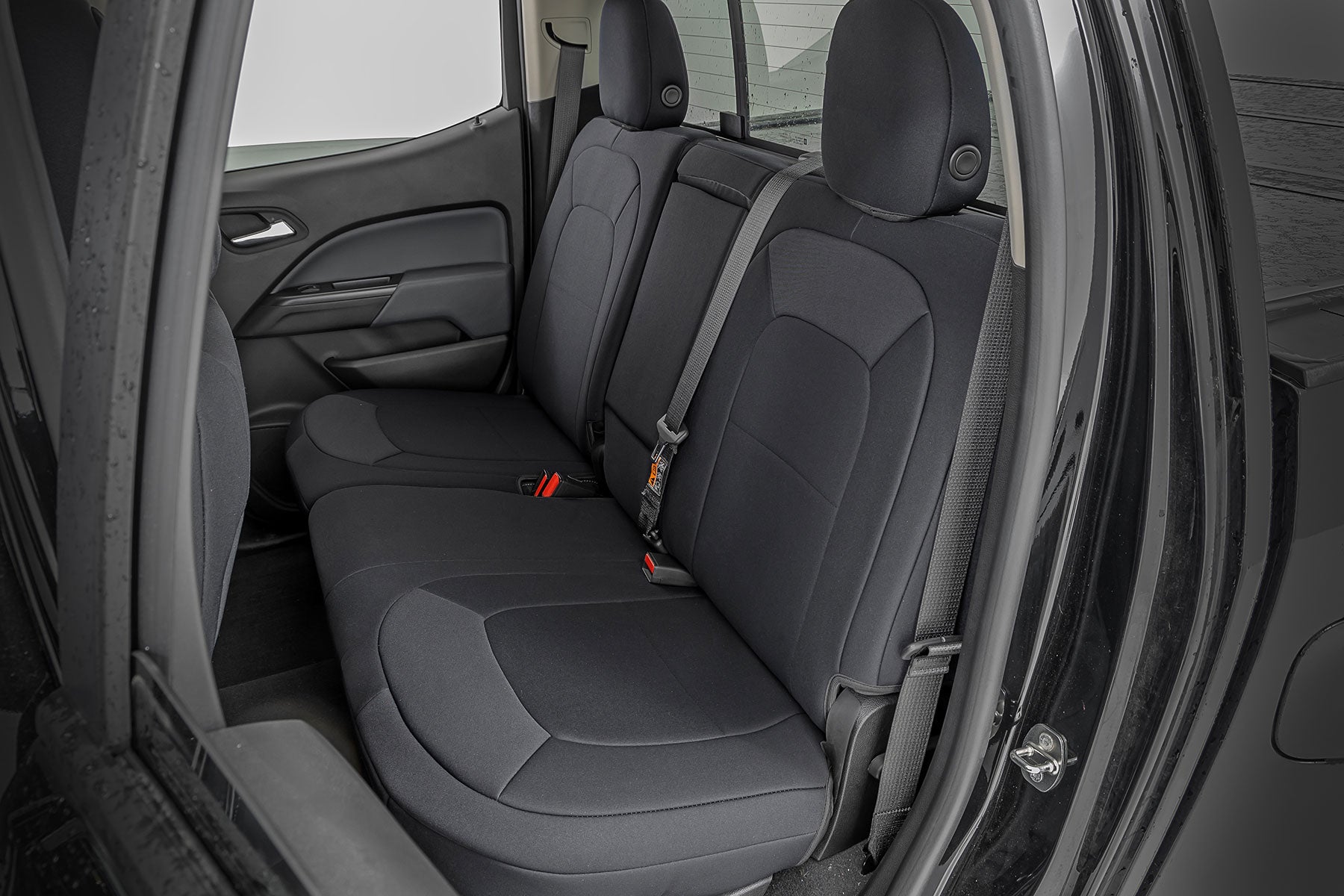 Seat Covers Frnt Bucket Rear Bench Chevy/GMC Canyon/Colorado 15-22 91051