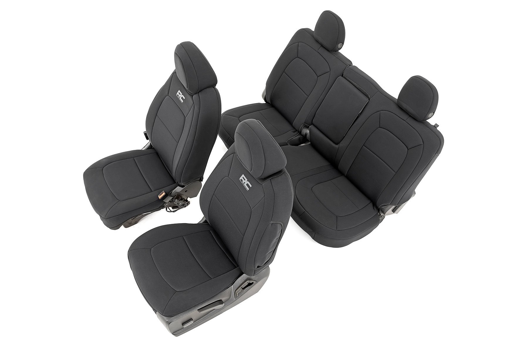 Seat Covers Frnt Bucket Rear Bench Chevy/GMC Canyon/Colorado 15-22 91051