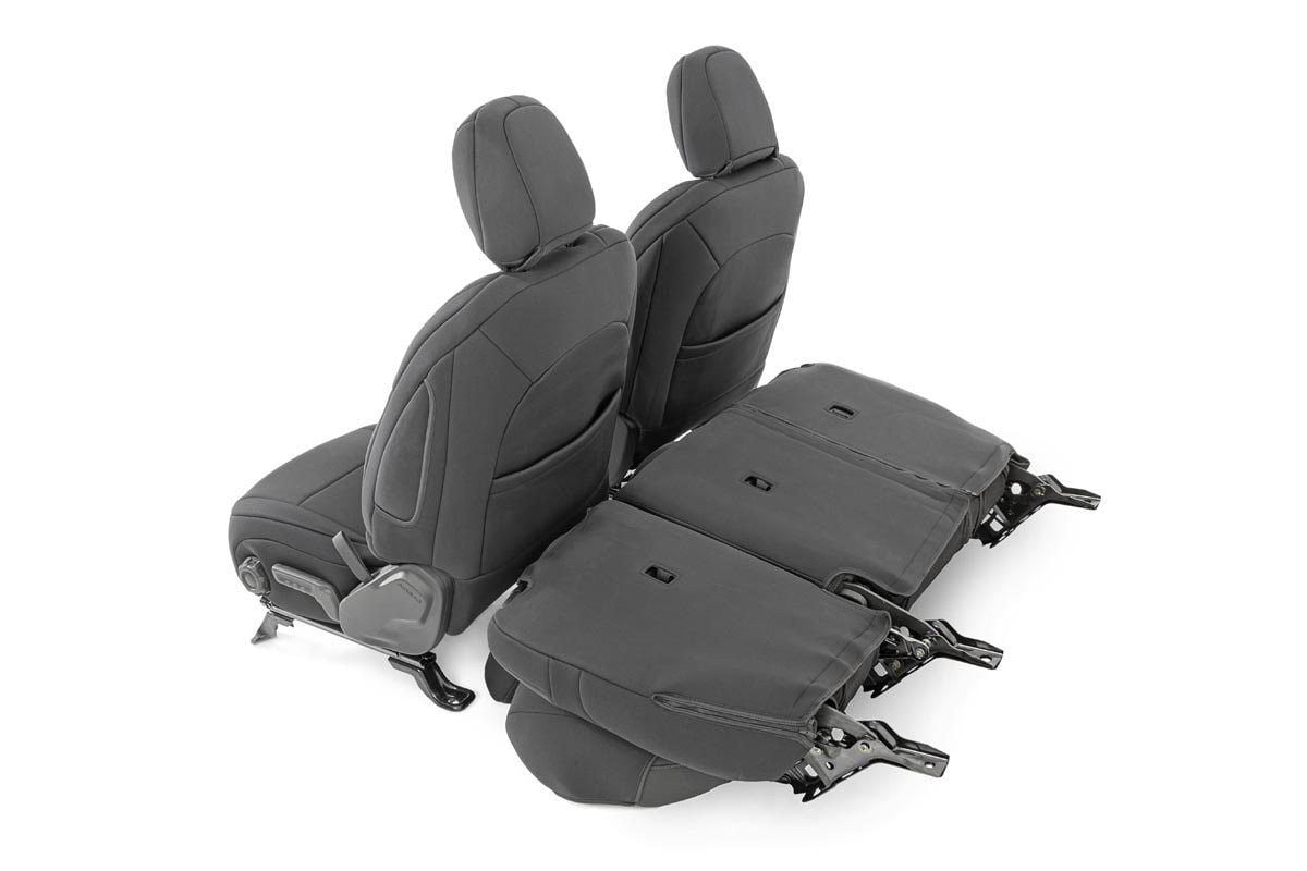 Seat Set BLK 18-20 Wrangler JL Unlimited R Center Armrest 91012