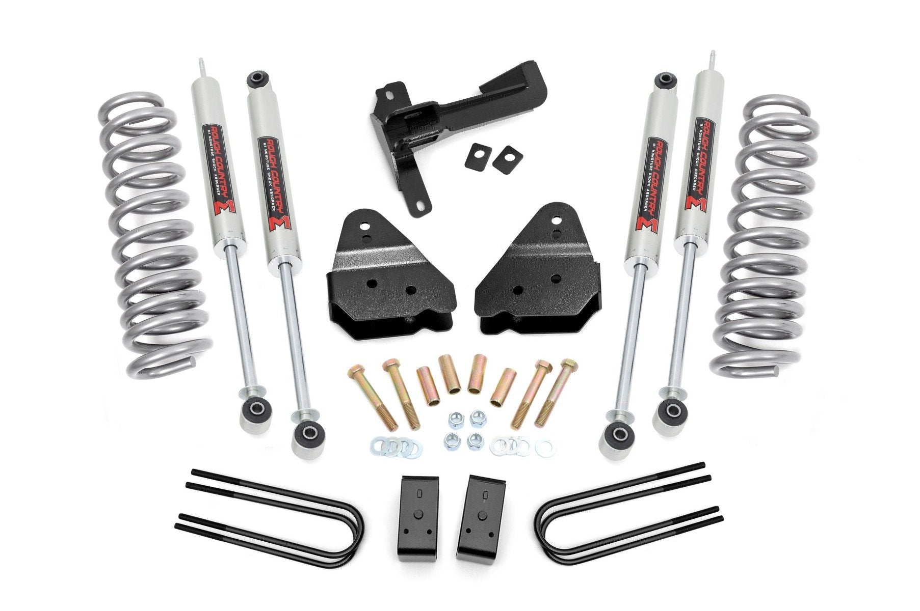 Rough Country 3" Lift Kit for Ford Super Duty 4wd 17-22 M1 Front Gas Coils 50242