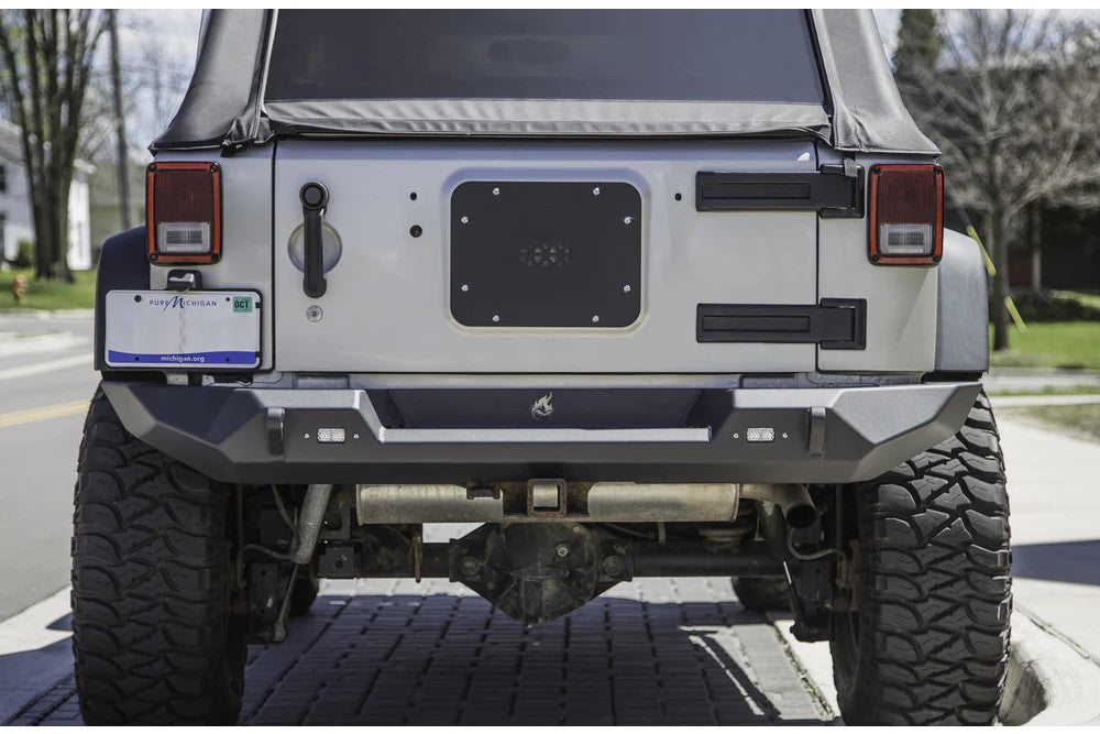 Pyro Full-Width Rear Bumper | Jeep Wrangler JK -8