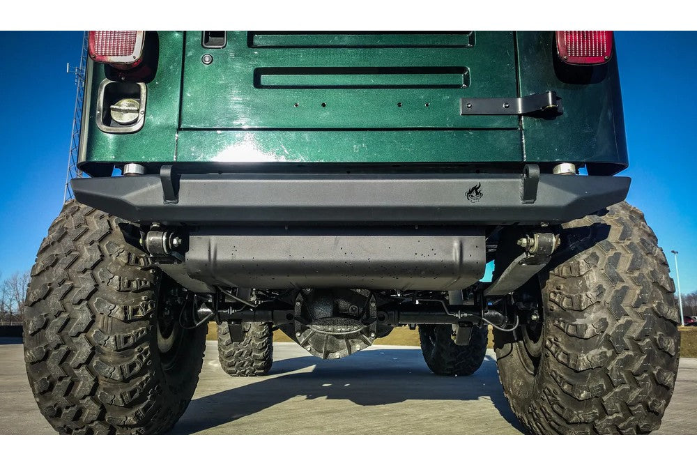 Pyro Mid-Width Rear Bumper | Jeep Wrangler CJ/YJ/TJ -6