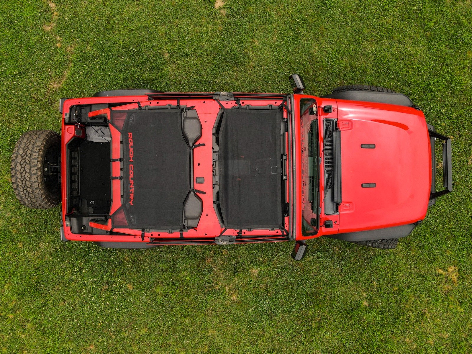 Wrangler JL Unlimited Mesh Bikini Top Plus 18-20 4-Door Black 85120