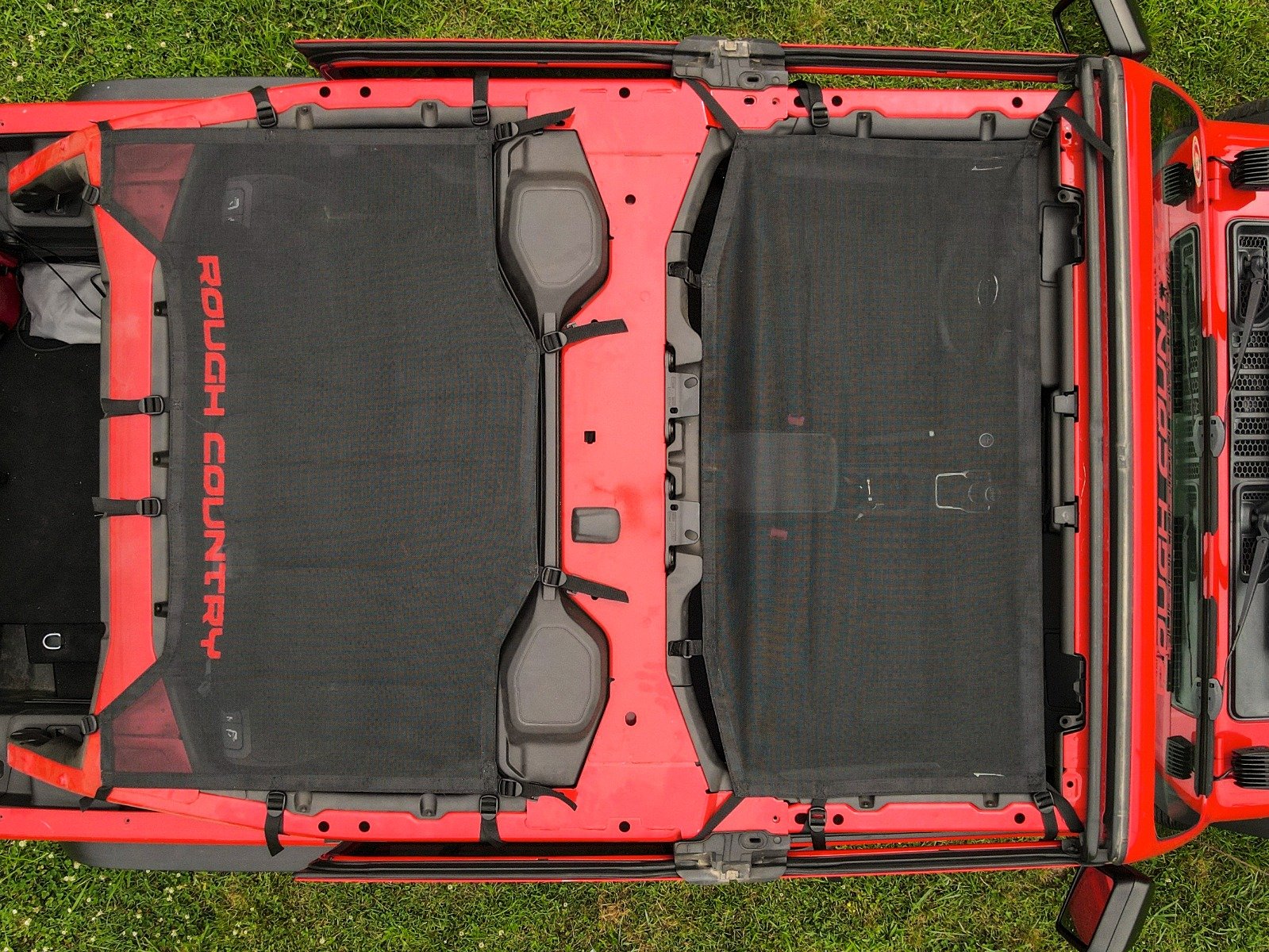 Wrangler JL Unlimited Mesh Bikini Top Plus 18-20 4-Door Black 85120