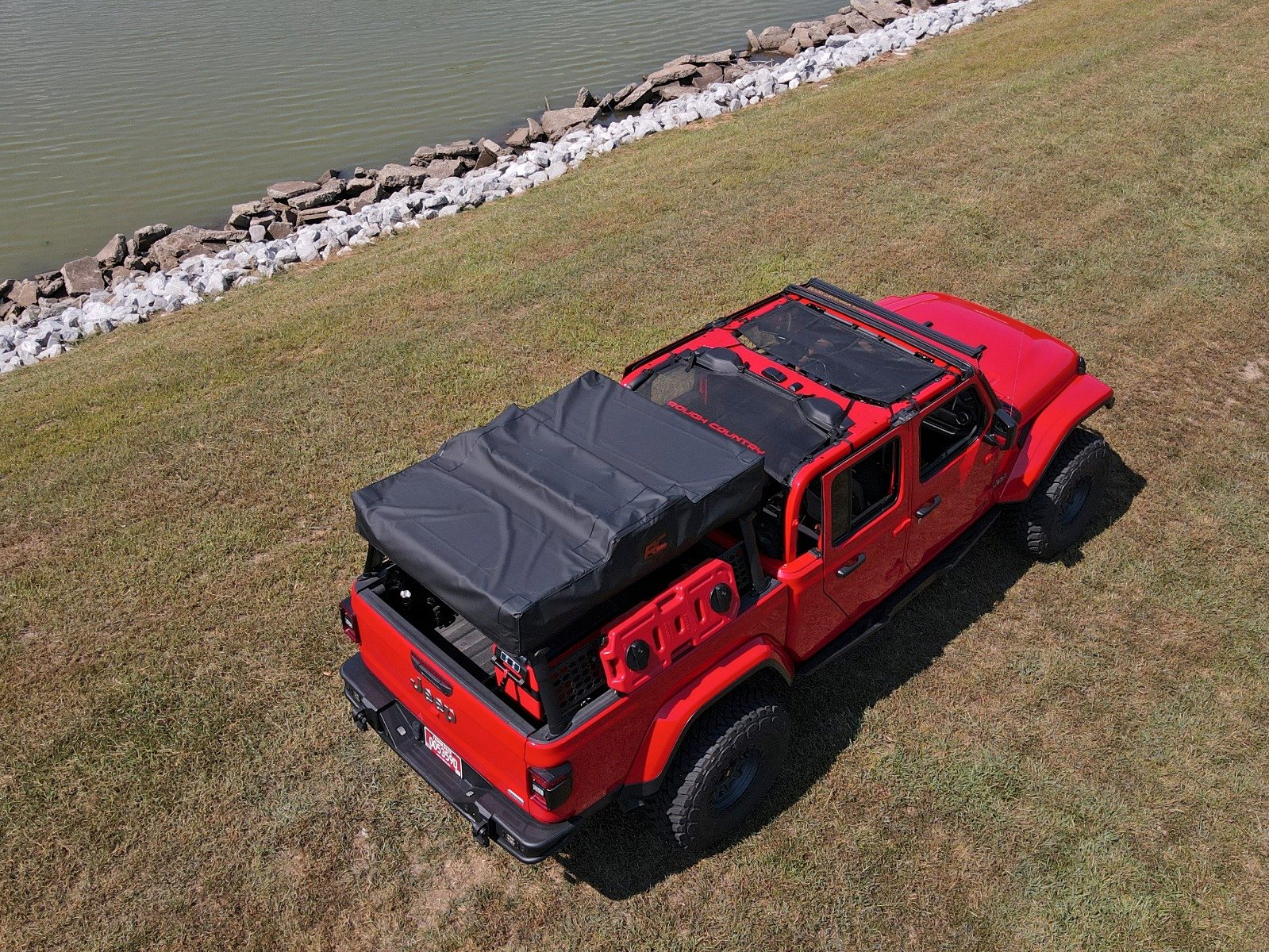 Mesh Bikini Top Plus Black Jeep Gladiator JT 4WD 20-23