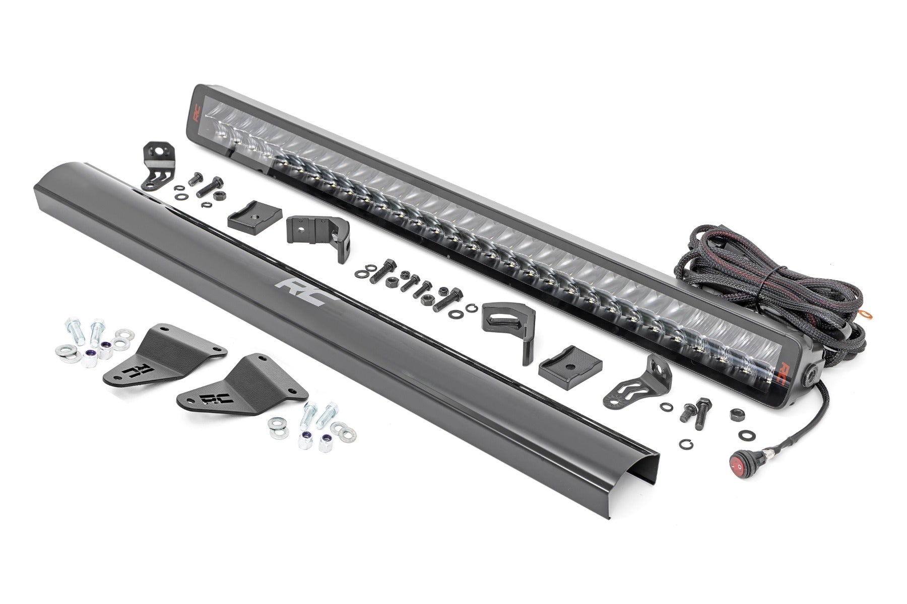 Rough Country LED Bumper Mount 30" Spectrum Dual Row Toyota 4Runner 14-20 80786