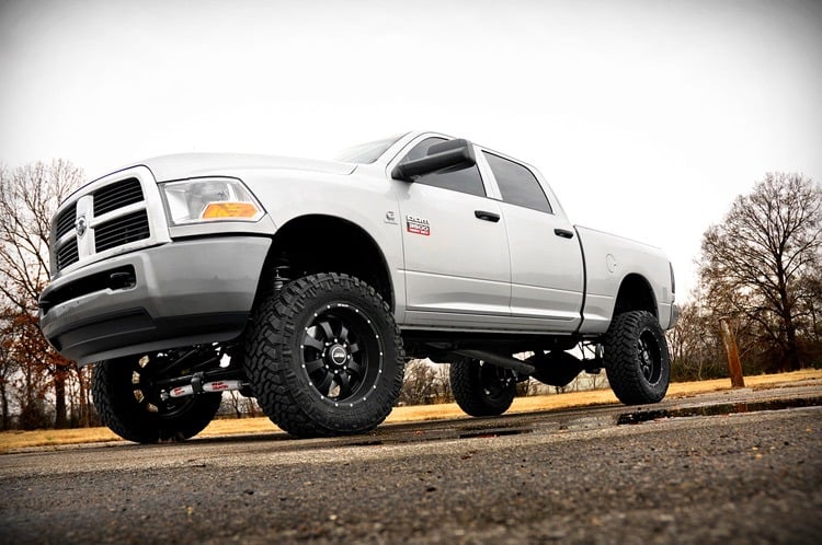Rough Country 5" Lift Kit V2 for Ram 2500 11-13/3500 Mega Cab 11-12 4WD -3
