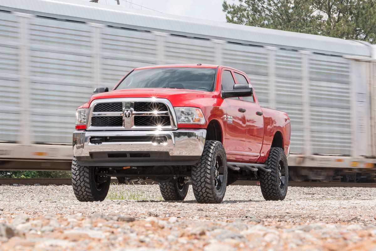 Rough Country 5in Lift Kit Coil Spacers Radius Drops 14-18 for RAM 2500 4wd 35720