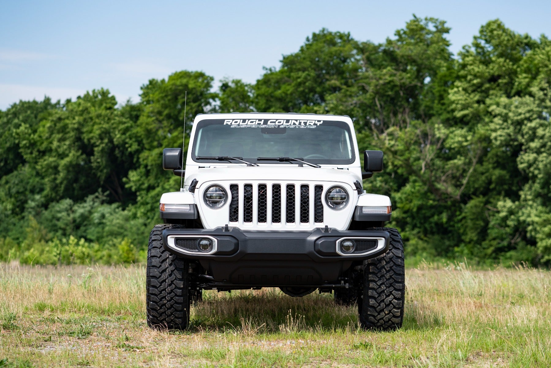 Rough Country 2.5" Leveling Kit Spacers M1 Jeep Gladiator JT 4WD 2024 61340