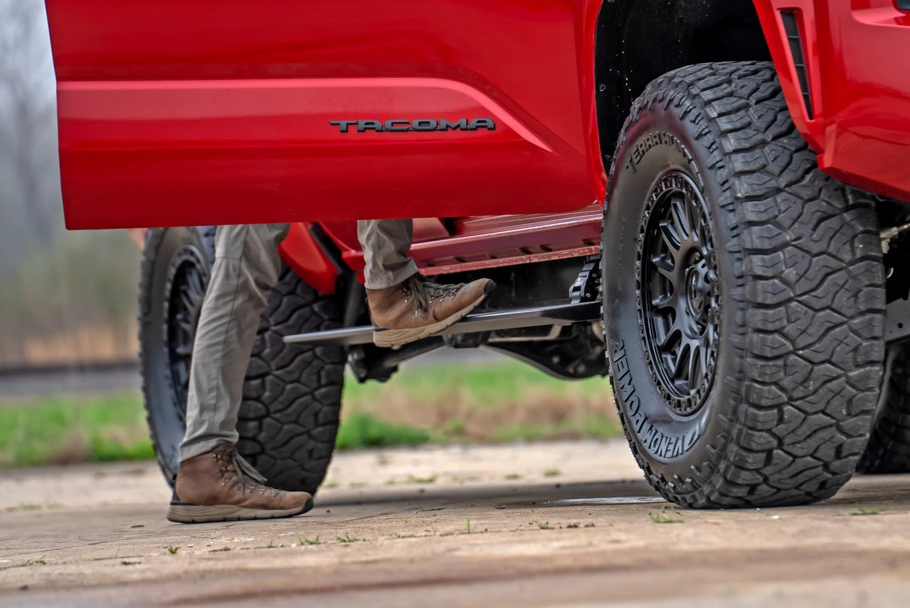 Power Running Boards Dual Electric Motor | Double Cab | Toyota Tacoma (24-25) -5