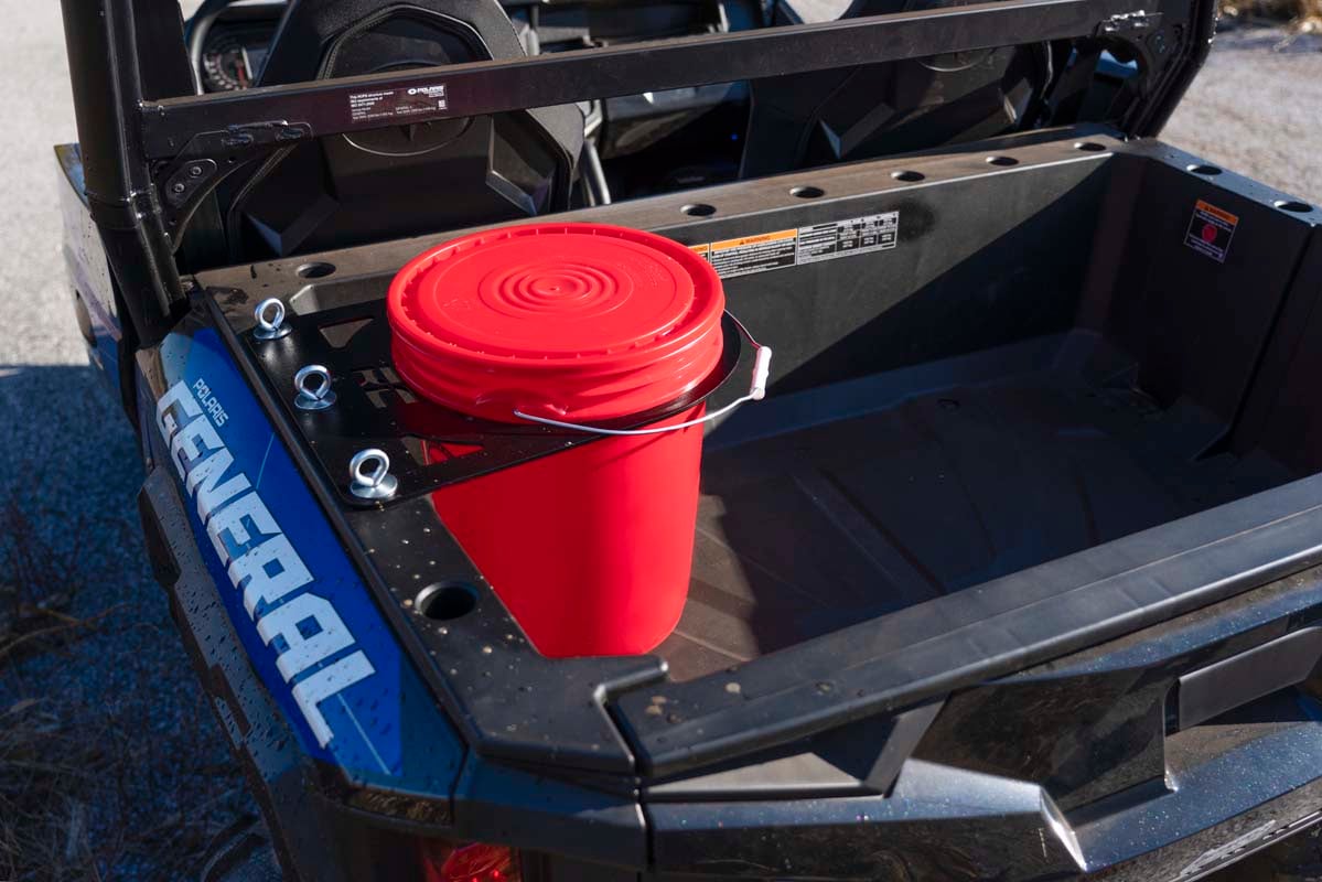 Rough Country Polaris 5-Gallon Bucket Holder 14-20 Ranger, 17-20 General 93028