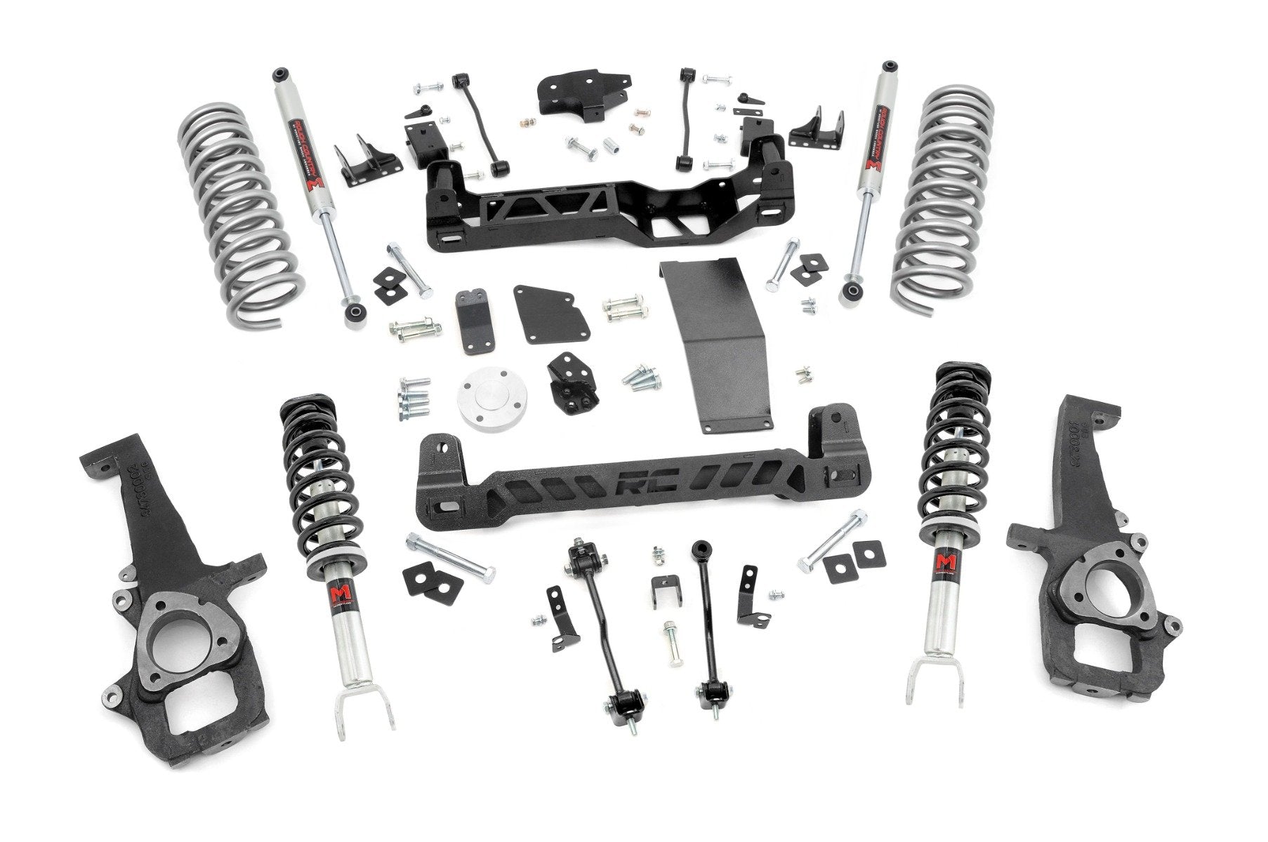Rough Country 6 In Lift Kit M1 Struts/M1 for Ram 1500 4wd 2012-2018 & Classic 33240
