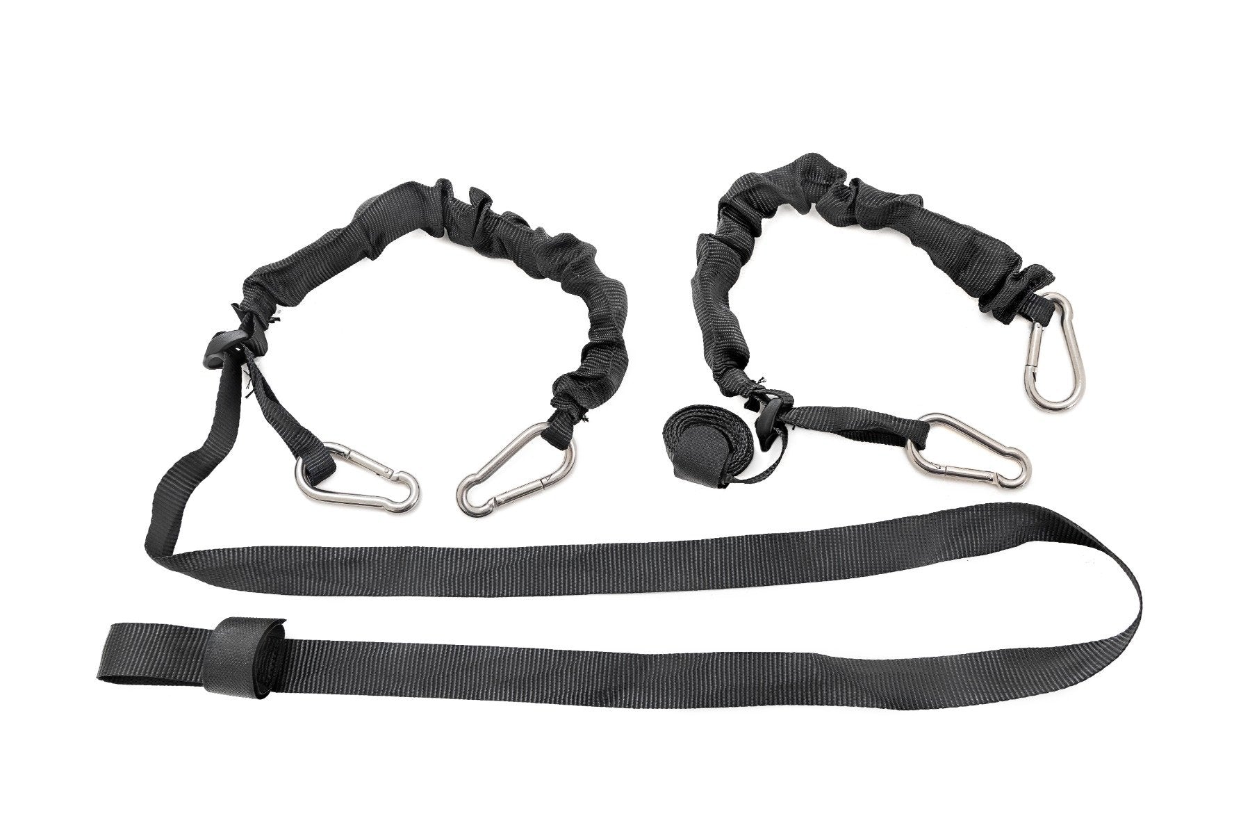 Rough Country Elastic Straps Carabiner Ends 1" X 6' 117701A