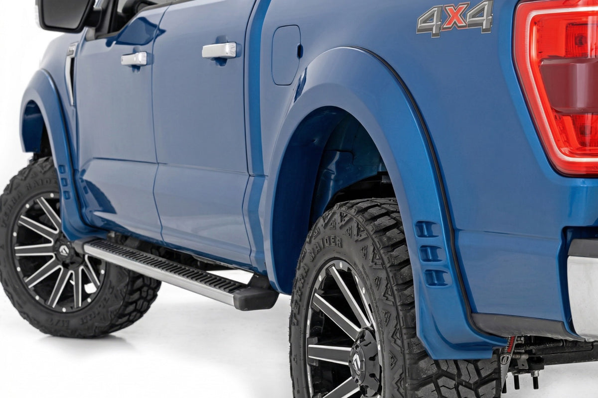 Rough Country SF1 Fender Flares | E9 Argon Blue | for Ford F-150 21-26 F-F320210A-E9