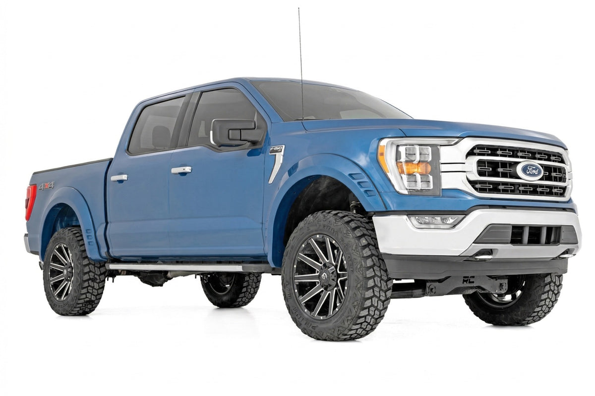 Rough Country SF1 Fender Flares | E9 Argon Blue | for Ford F-150 21-26 F-F320210A-E9