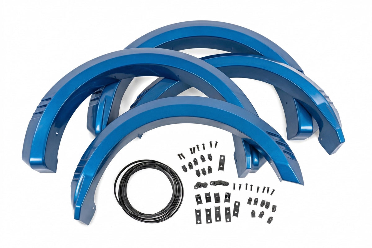 Rough Country SF1 Fender Flares | E9 Argon Blue | for Ford F-150 21-26 F-F320210A-E9
