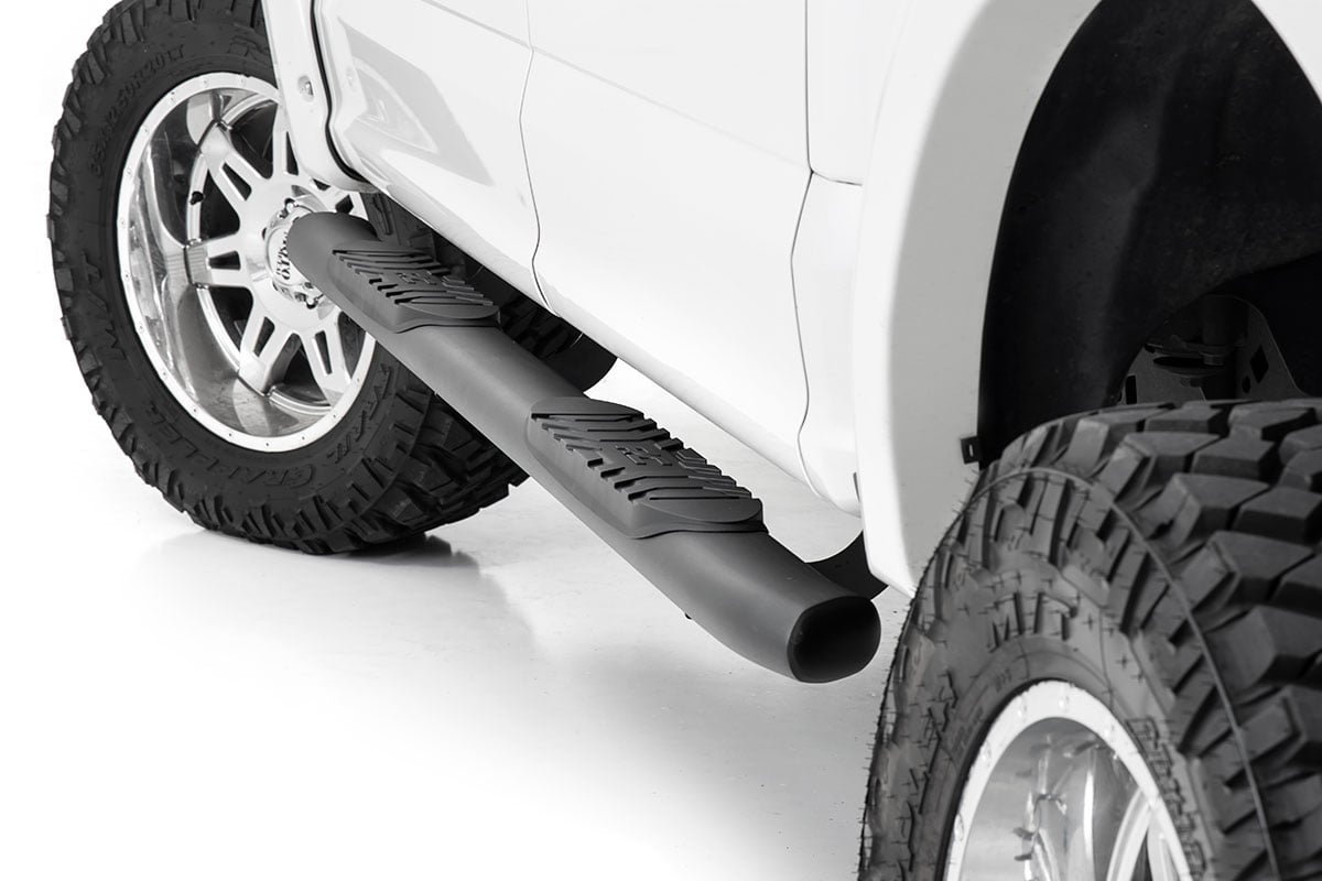 Rough Country Ford Oval Nerf Step Bars 15-20 F-150 SuperCrew Cab 21005
