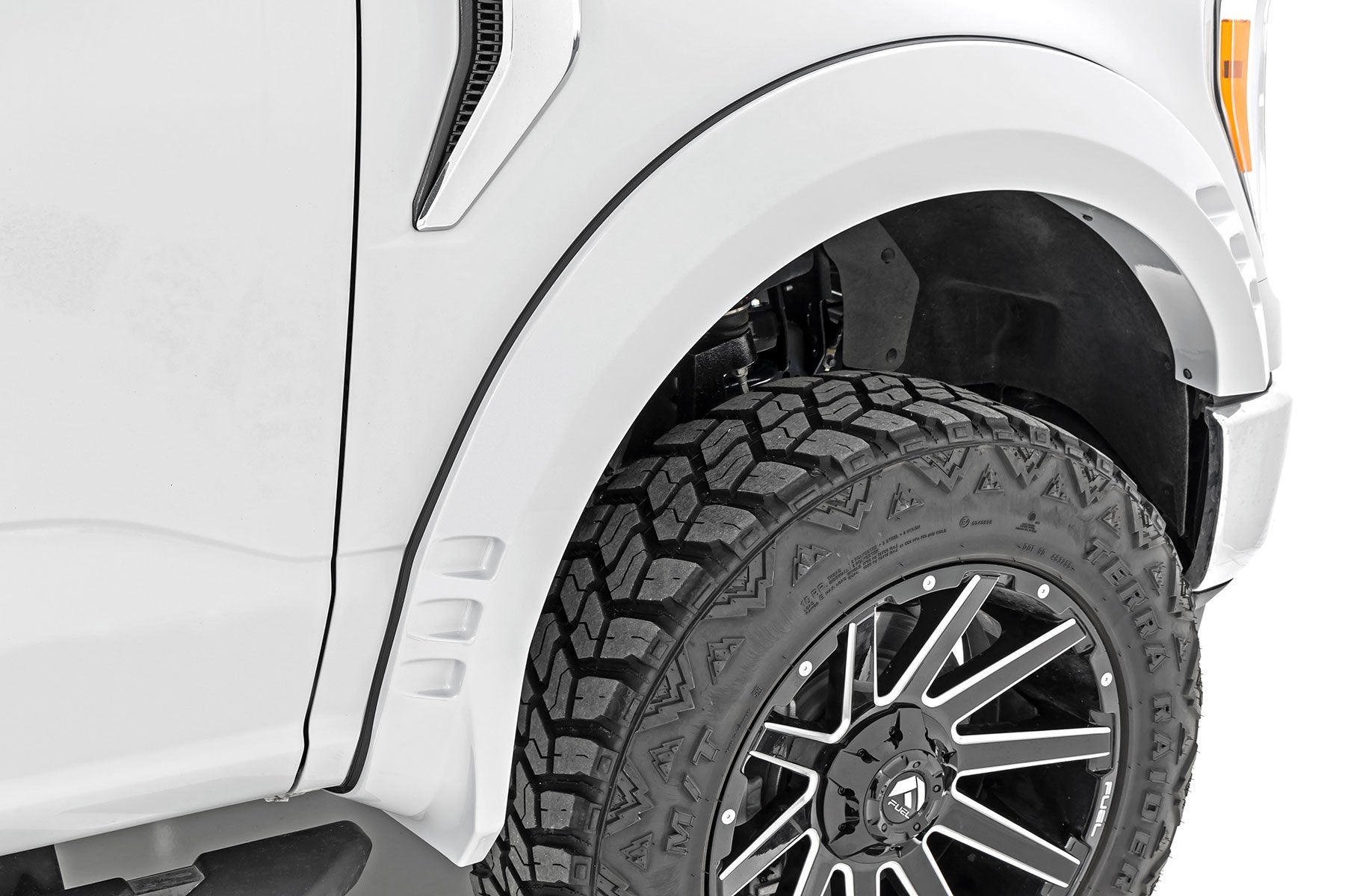 Rough Country Fender Flares SF1 M7 Carbonized Gray for Ford F150 21-26 F-F320210A-M7