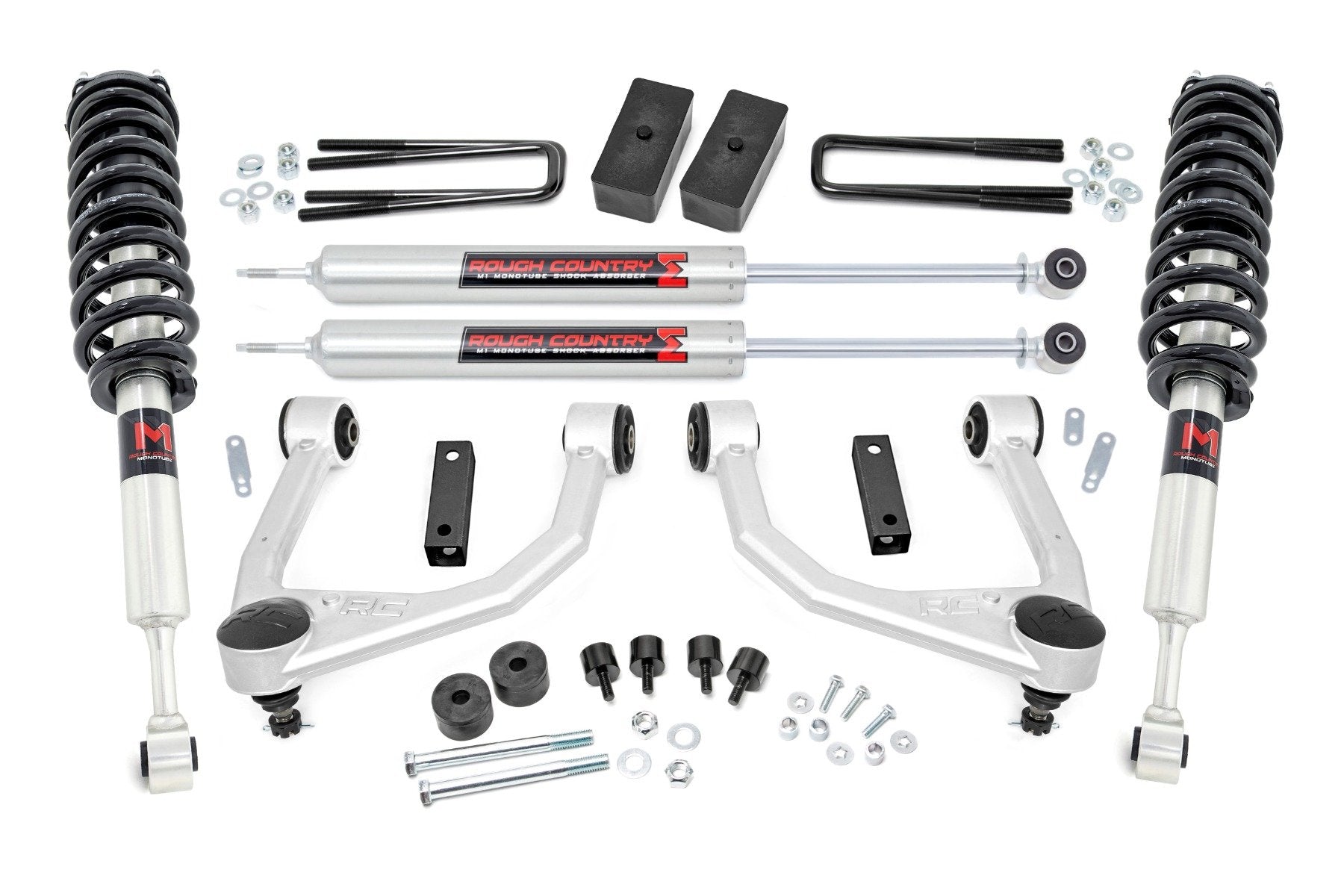 Rough Country 3.5 Inch Lift Kit M1 Struts/M1 for Toyota Tundra 07-21 76840