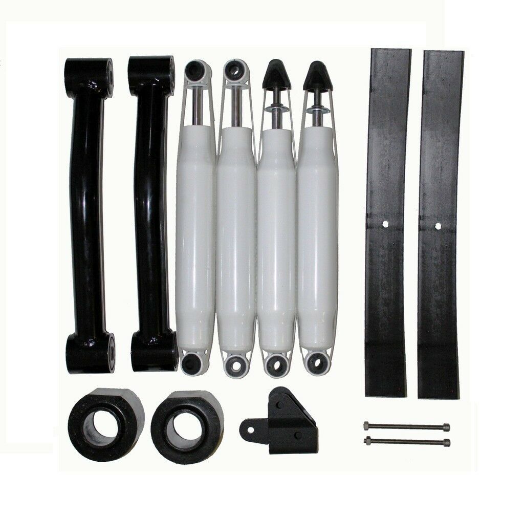 fits 3" Budget Boost Lift Kit w/ Control Arms for Jeep Cherokee XJ 84-01