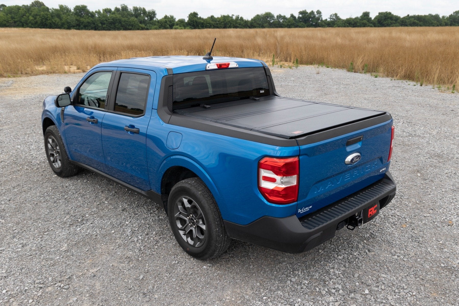 Rough Country Hard Tri-Fold Flip Up Bed Cover 4'6" Ford Maverick 4WD 22-23 49254500