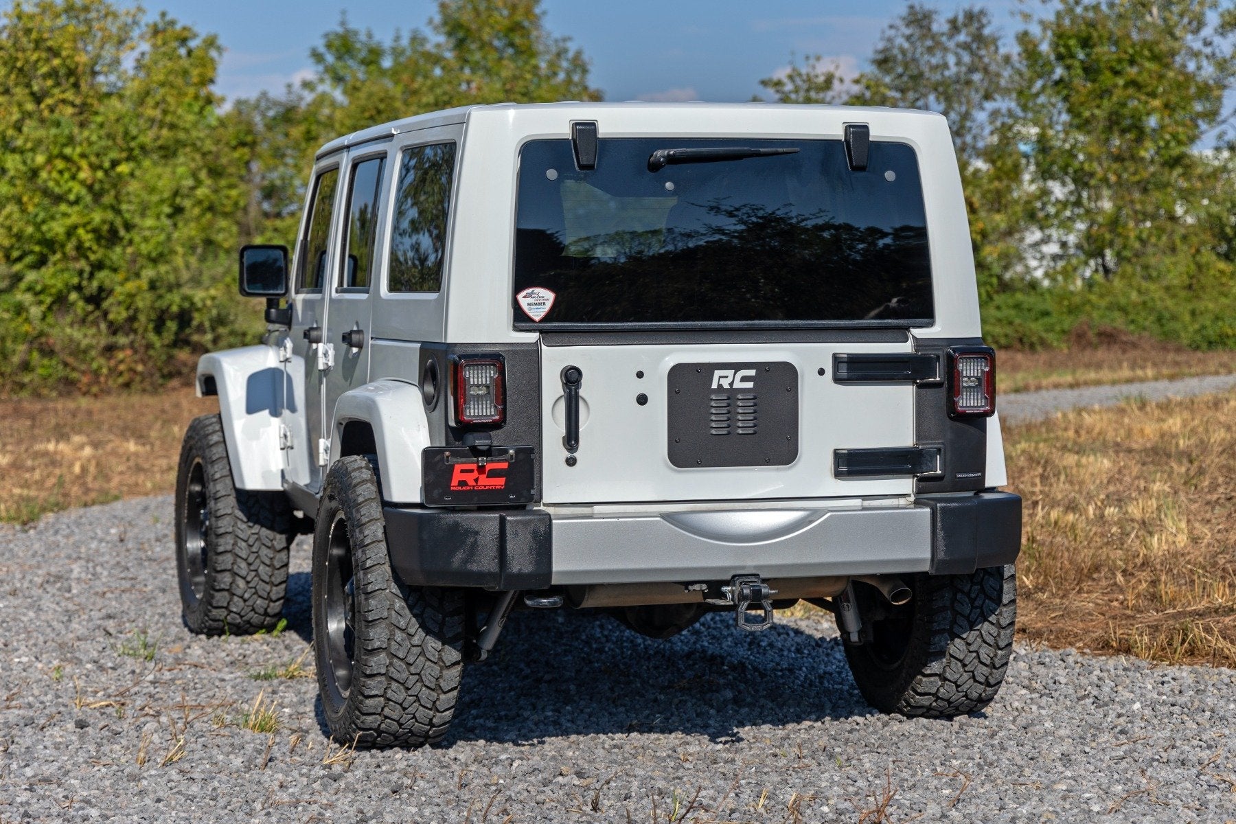 Trail Cladding Tailgate Protector Jeep Wrangler JK 2007-2018 TC73260