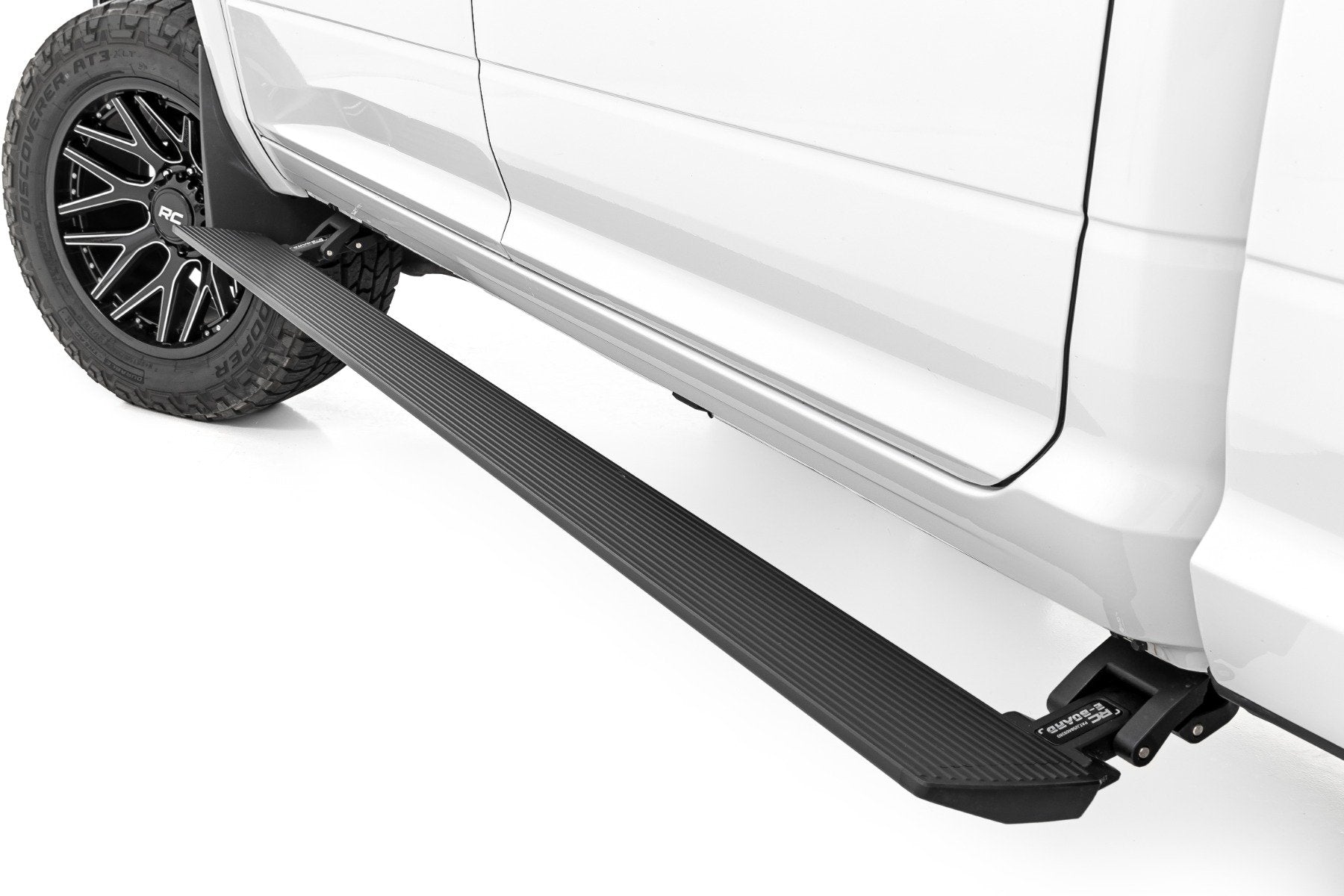Rough Country Power Running Boards Lighted Crew Cab for Ram 2500 3500 2011-2026