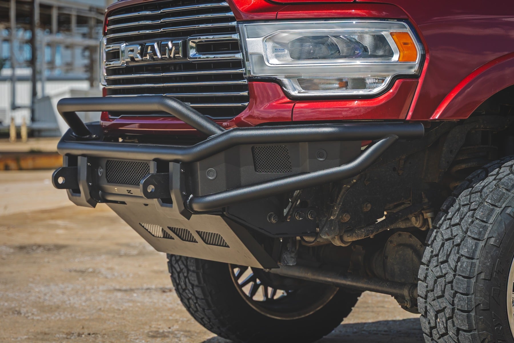 Rough Country Front Bumper | Tubular | for Ram 2500/3500 2WD/4WD (2019-2026) 51212