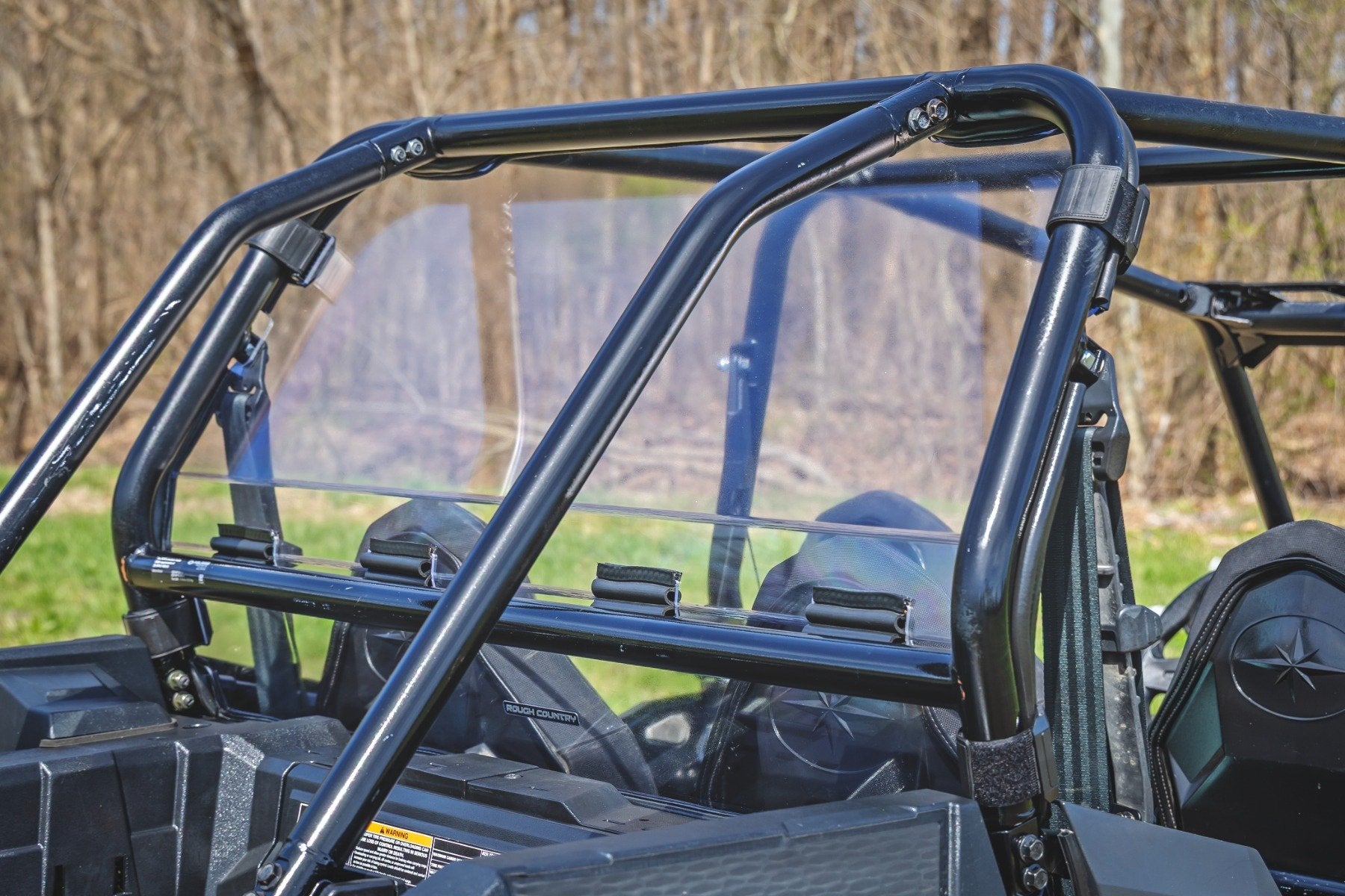 Rough Country Rear Panel | Scratch Resistant | Polaris RZR XP 1000 98142312