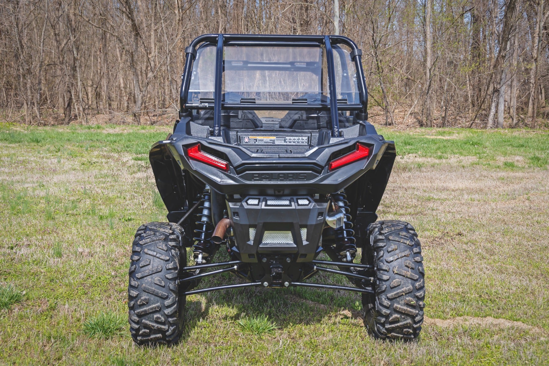 Rough Country Rear Panel | Scratch Resistant | Polaris RZR XP 1000 98142312