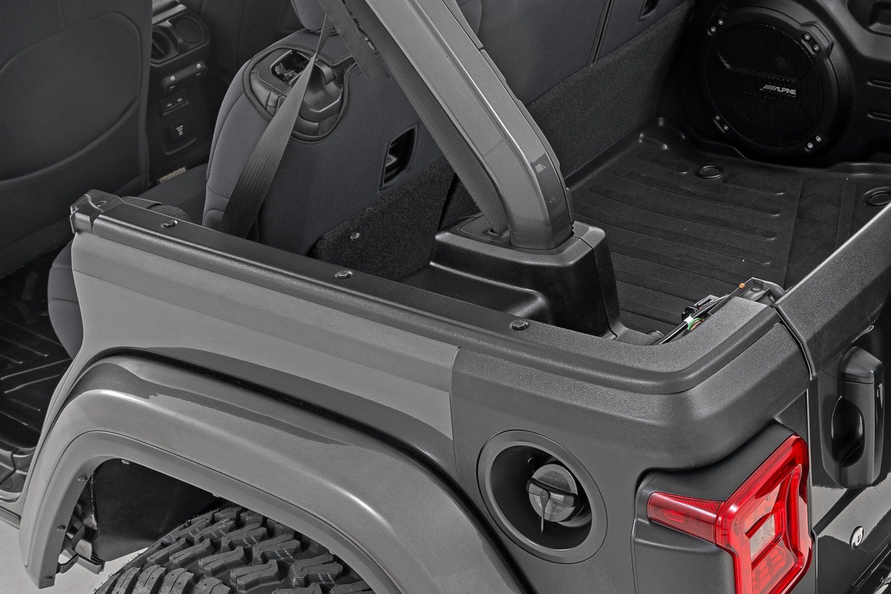 Trail Cladding Roof Mounting Plate Cover Wrangler JLU 18-24 TC13025