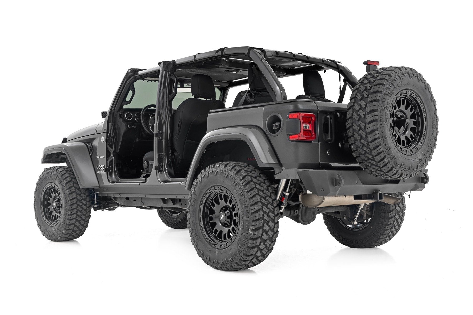 Trail Cladding Rear Corners Jeep Wrangler JL/JLU 18-24 TC13026